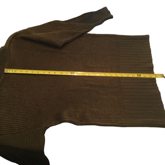 Vintage Fia Italia Hand Loomed Turtleneck Ribbed Sweater Size Small - Picture 11 of 11